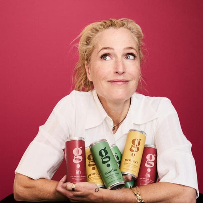 Gillian Anderson with the G Spot range